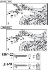 GIVI PL2122CAM YAMAHA MT-09 TRACER (15-17) YAN ÇANTA TASIYICI - Thumbnail