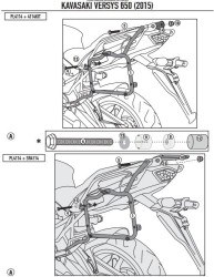 GIVI PL4114 KAWASAKI VERSYS 650 (15-18) YAN ÇANTA TASIYICI - Thumbnail