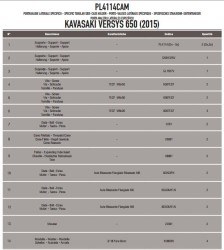 GIVI PL4114CAM KAWASAKI VERSYS 650 (15-18) YAN ÇANTA TASIYICI - Thumbnail