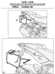 GIVI PL6706 APRILIA CAPONORD 1200 (13-17) YAN ÇANTA TASIYICI - Thumbnail