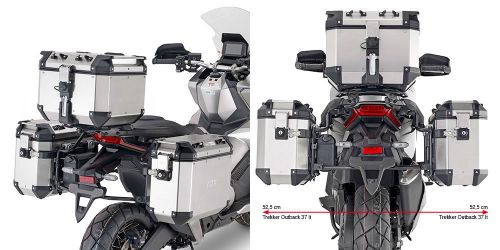 GIVI PLO1188CAM HONDA X-ADV 750 (21) YAN ÇANTA TAŞIYICI