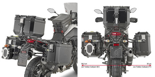 GIVI PLO2145CAM YAMAHA TENERE 700 (19) YAN ÇANTA TAŞIYICI