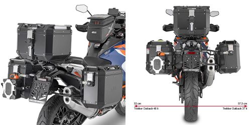 GIVI PLO7713CAM KTM 1290 SUPER ADVENTURE R-S (21) YAN ÇANTA TAŞIYICI