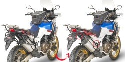 GIVI - GIVI PLR1161 HONDA CRF1000L AFRICA TWIN (18-19) - ADVENTURE SPORTS (18-19) YAN ÇANTA TASIYICI