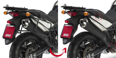 GIVI PLR3101 SUZUKI DL 650 V-STROM (11-16) YAN ÇANTA TASIYICI