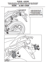 GIVI PLR3105 SUZUKI DL 1000 V-STROM (14-18) YAN ÇANTA TASIYICI - Thumbnail