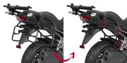 GIVI PLR4105 KAWASAKI VERSYS 1000 (12-14) YAN ÇANTA TASIYICI - Thumbnail