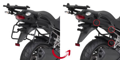 GIVI PLR4105 KAWASAKI VERSYS 1000 (12-14) YAN ÇANTA TASIYICI