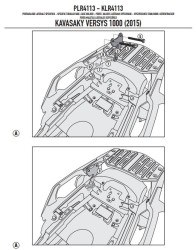 GIVI PLR4113 KAWASAKI VERSYS 1000 (15-17) YAN ÇANTA TASIYICI - Thumbnail