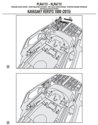 GIVI PLR4113 KAWASAKI VERSYS 1000 (15-17) YAN ÇANTA TASIYICI