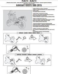 GIVI PLR4113 KAWASAKI VERSYS 1000 (15-17) YAN ÇANTA TASIYICI - Thumbnail