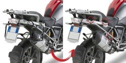GIVI PLR5108 BMW R 1200 GS-ADVENTURE (13-18)-R1250 GS (19-23)-ADVENTURE (19-24) YAN ÇANTA TAŞIYICI - Thumbnail