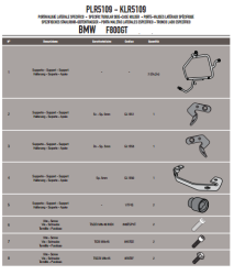 GIVI - GIVI PLR5109 BMW F 800GT (13-17) YAN ÇANTA TAŞIYICI (1)