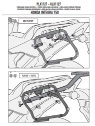 GIVI PLX1127 HONDA INTEGRA 750 (14-15) YAN ÇANTA TASIYICI - Thumbnail