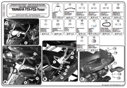 GIVI PLX351 YAMAHA FZ6 - FZ6 600 FAZER (04-06) YAN ÇANTA TASIYICI - Thumbnail
