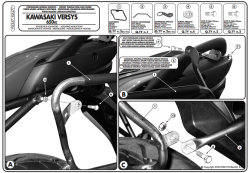 GIVI PLX447 KAWASAKI VERSYS 650 (06-09) YAN ÇANTA TASIYICI - Thumbnail