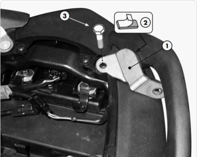 GIVI PLX447KIT KAWASAKI VERSYS 650 (06-09) YAN ÇANTA TASIYICI BAGLANTI KITI