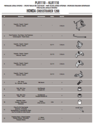 GIVI - GIVI PLXR1110 HONDA VFR 1200X CROSSTOURER (12-18) YAN ÇANTA TASIYICI (1)