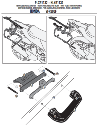 GIVI PLXR1132 HONDA VFR 800 F (14-17) YAN ÇANTA TASIYICI - Thumbnail