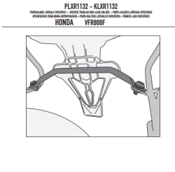 GIVI PLXR1132 HONDA VFR 800 F (14-17) YAN ÇANTA TASIYICI - Thumbnail