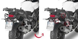 GIVI - GIVI PLXR1139 HONDA VFR 800X CROSSRUNNER (15-18) YAN ÇANTA TASIYICI GIVI - GIVI PLXR1139 HONDA VFR 800X CROSSRUNNER (15-18) YAN ÇANTA TASIYICI