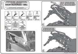 GIVI PLXR312 DUCATI MULTISTRADA 1200 (10-14) YAN ÇANTA TASIYICI - Thumbnail