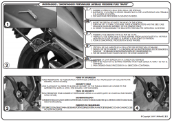 GIVI PLXR4100 KAWASAKI Z 1000 SX (11-18) YAN ÇANTA TASIYICI - Thumbnail