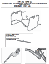 GIVI PLXR4105 KAWASAKI VERSYS 1000 (12-14) YAN ÇANTA TASIYICI - Thumbnail