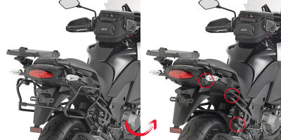 GIVI PLXR4113 KAWASAKI VERSYS 1000 (15-16) YAN ÇANTA TASIYICI