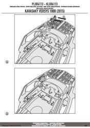 GIVI PLXR4113 KAWASAKI VERSYS 1000 (15-16) YAN ÇANTA TASIYICI - Thumbnail