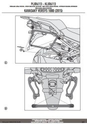 GIVI PLXR4113 KAWASAKI VERSYS 1000 (15-16) YAN ÇANTA TASIYICI - Thumbnail