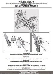 GIVI PLXR4113 KAWASAKI VERSYS 1000 (15-16) YAN ÇANTA TASIYICI - Thumbnail