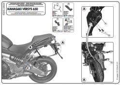 GIVI PLXR450 KAWASAKI VERSYS 650 (10-14) YAN ÇANTA TASIYICI - Thumbnail