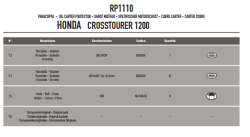 GIVI RP1110 HONDA VFR 1200X CROSSTOURER (12-19) KARTER KORUMA - Thumbnail