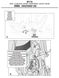 GIVI RP1110 HONDA VFR 1200X CROSSTOURER (12-19) KARTER KORUMA - Thumbnail