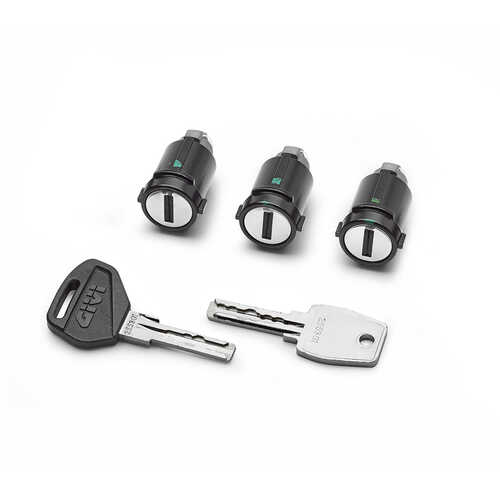 GIVI SLR103 ÇANTA GÜVENLİKLİ ANAHTAR SETİ 3LÜ