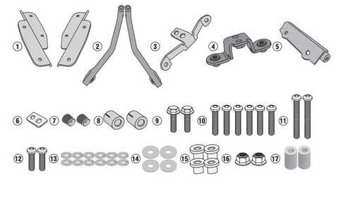 GIVI SR1162 HONDA CRF1000L AFRICA TWIN (18-19) ARKA ÇANTA TASIYICI