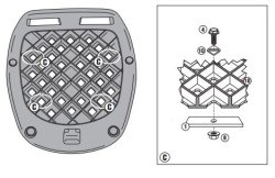 GIVI SR6105 KYMCO SUPER 8 125 (13-16) ARKA ÇANTA TAŞIYICI - Thumbnail