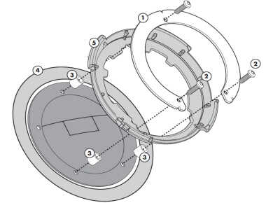 GIVI TANKLOCK ÇANTA APARATI BF08