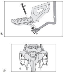 GIVI TE4114 KAWASAKI VERSYS 650 (15-18) YAN KUMAS ÇANTA TASIYICI - Thumbnail