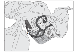 GIVI TN3101 SUZUKI DL 650 V-STROM (11-23) KORUMA DEMİRİ - Thumbnail