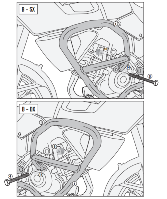 GIVI TN3105 SUZUKI DL 1000 V-STROM (14-19) KORUMA DEMİRİ