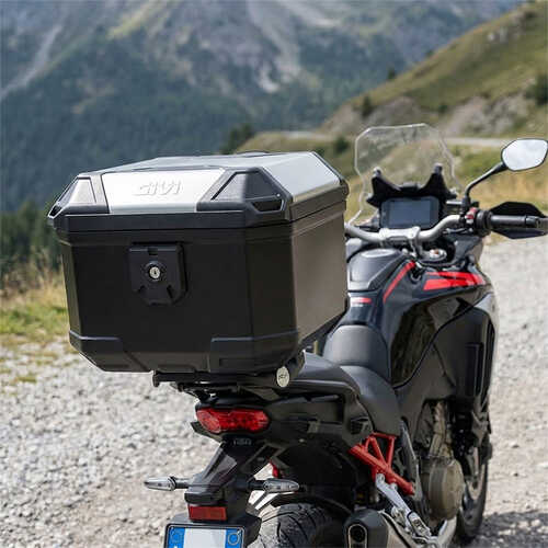 GIVI U37+ ALUMINYUM ÇANTA (MONOLOCK) (SIRT DAYAMALI)