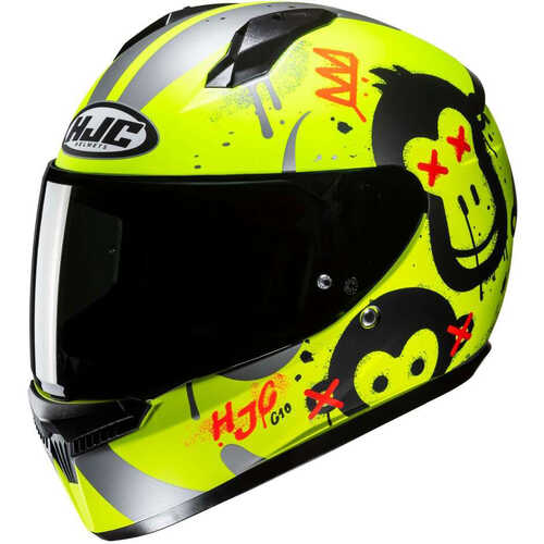 HJC C10 KASK GETI MC3SF ( Çocuk Kaskı )