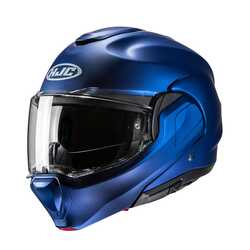 HJC - HJC F100 KASK SEMI FLAT METALİK MAVİ