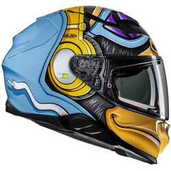 HJC F71 KASK MONKEY DJ MC23 - Thumbnail