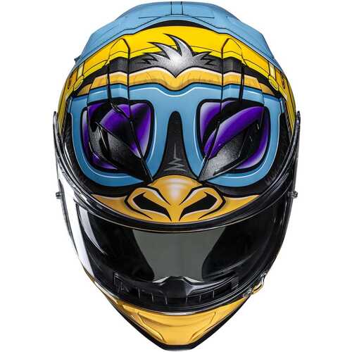 HJC F71 KASK MONKEY DJ MC23