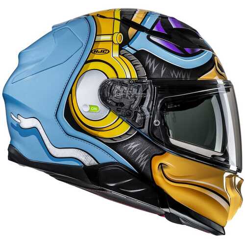 HJC F71 KASK MONKEY DJ MC23