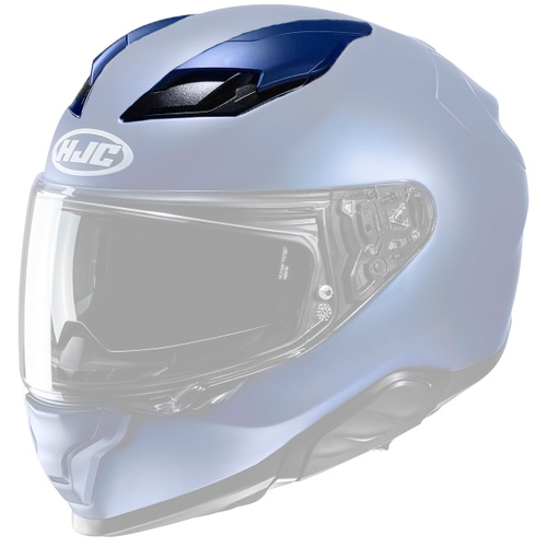 HJC F71 KASK TEPE HAVALANDIRMA SEMI FLAT SİYAH