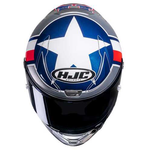 HJC RPHA1 KASK BEN SPIES SILVERSTAR MC21